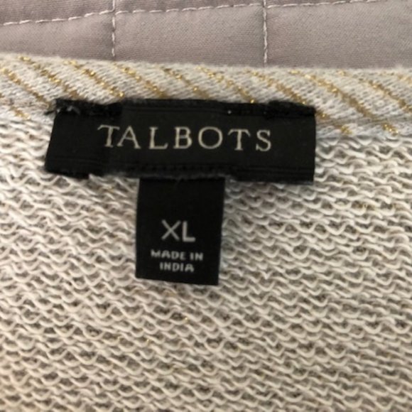 Talbots XL Beaded Holiday Sweater/Sweatshirt - Picture 5 of 6